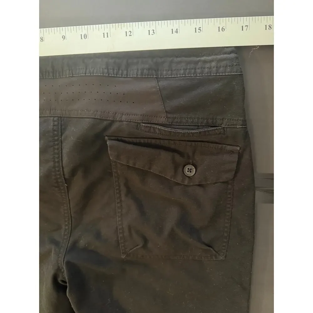 Roark Men’s Size 32 Black Drawstring Utility Pants Zip Pockets Stretch Outdoor - Picture 5 of 6